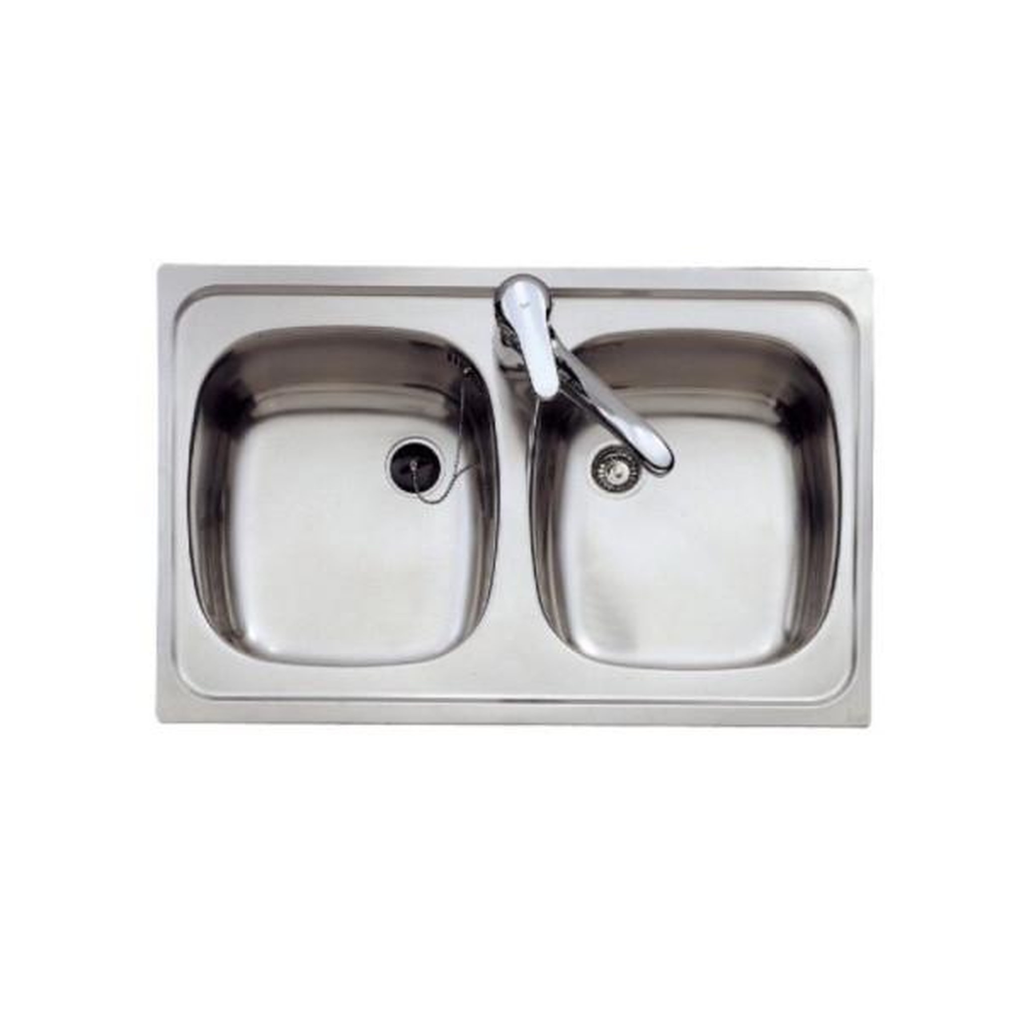 TEKA Évier double Teka E/50 2C Acier inoxydable