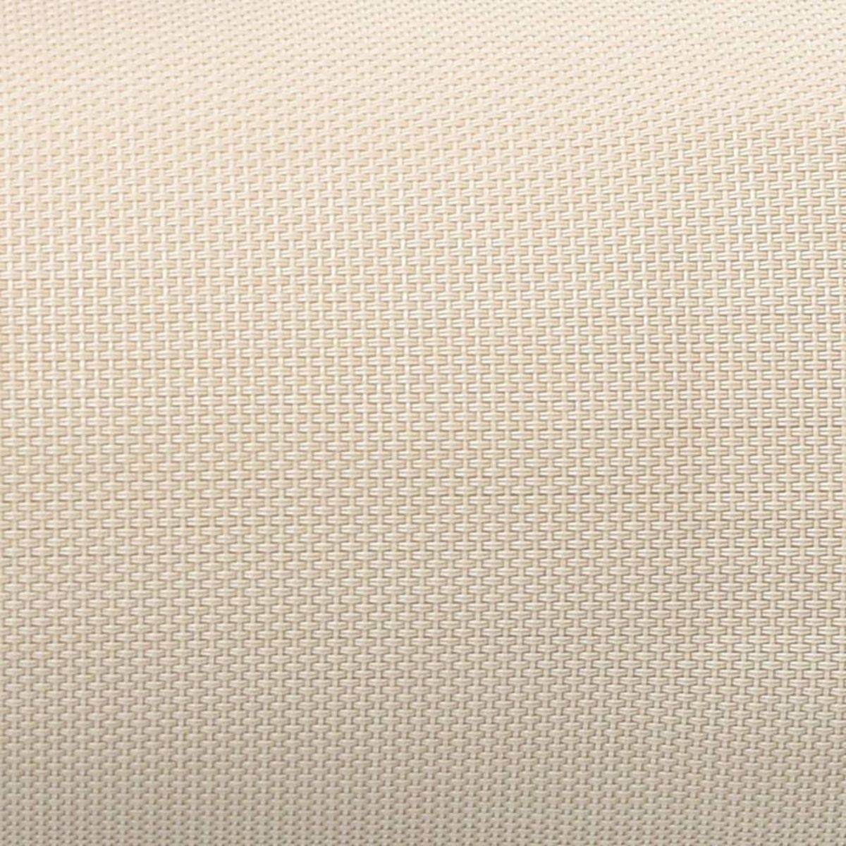 VIDAXL Appui-tete de chaise longue Creme 40x7,5x15 cm Textilene