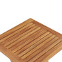 Voir la diapositive 5 : VIDAXL Table pliable de jardin 45x45x45 cm Bois de teck solide