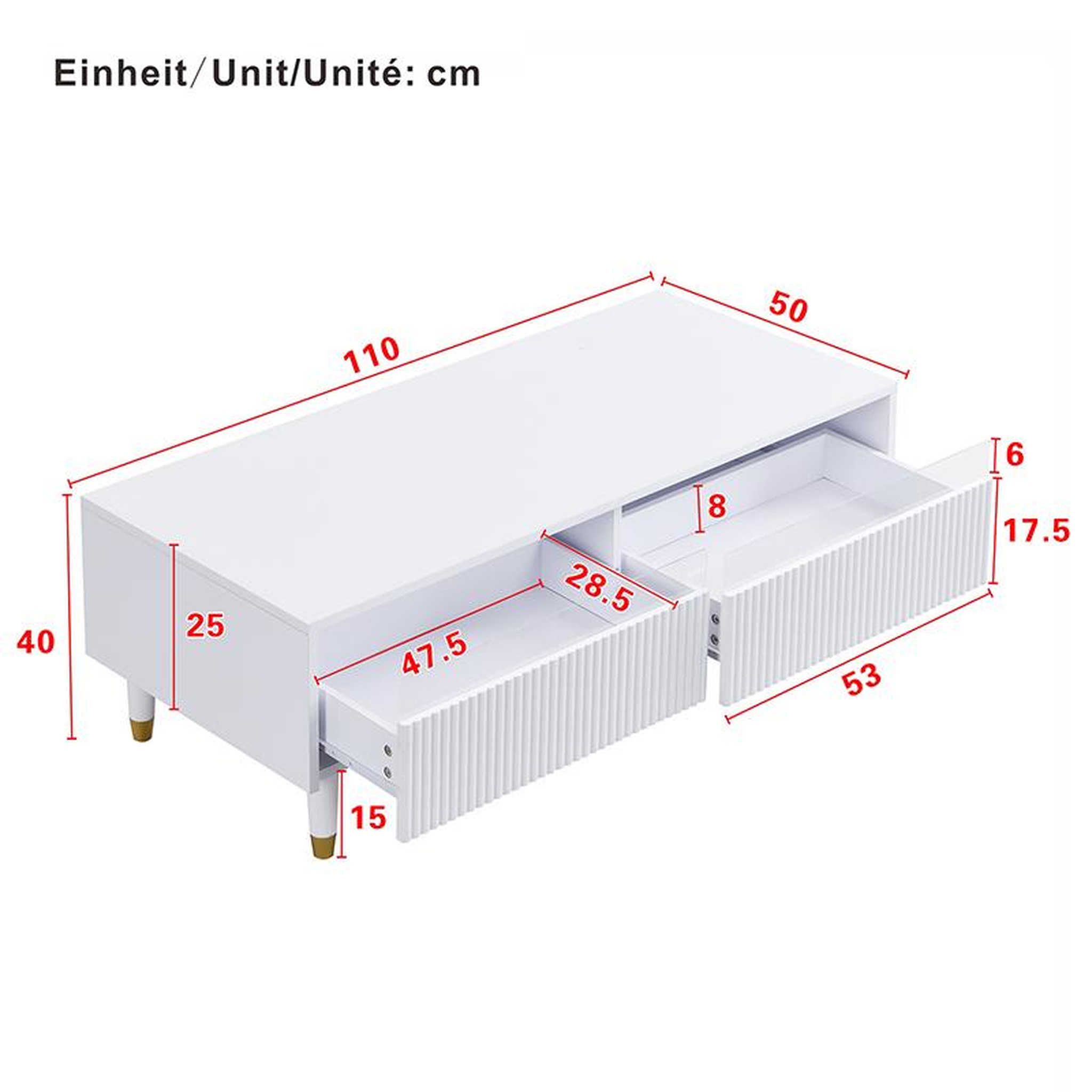 Voir la diapositive 3 : MERAX Table basse