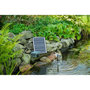 Voir la diapositive 2 : Ubbink Pompe fontaine - UBBINK - SolarMax 600 Accu Power Control - Débit 700 l/h - Fonctionnement jour/nuit