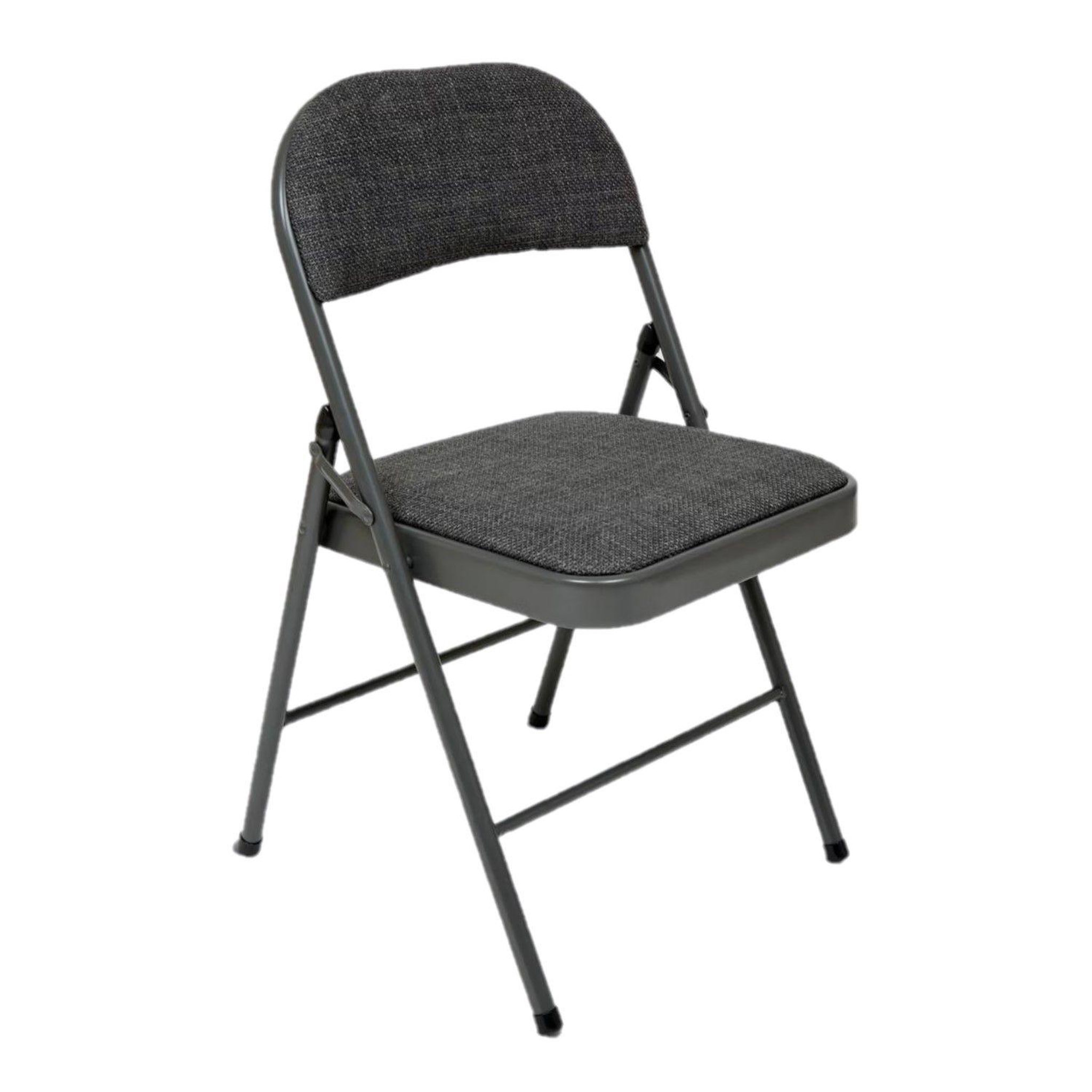 Voir la diapositive 1 : FIVE Chaise pliante en tissu chiné FLEXY