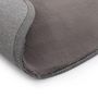 Voir la diapositive 3 : VIDAXL Tapis 160 cm Fausse fourrure de lapin Gris fonce