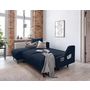 Voir la diapositive 2 : BEST MOBILIER Royal - canapé d'angle gauche - 4 places - convertible avec coffre - en velours