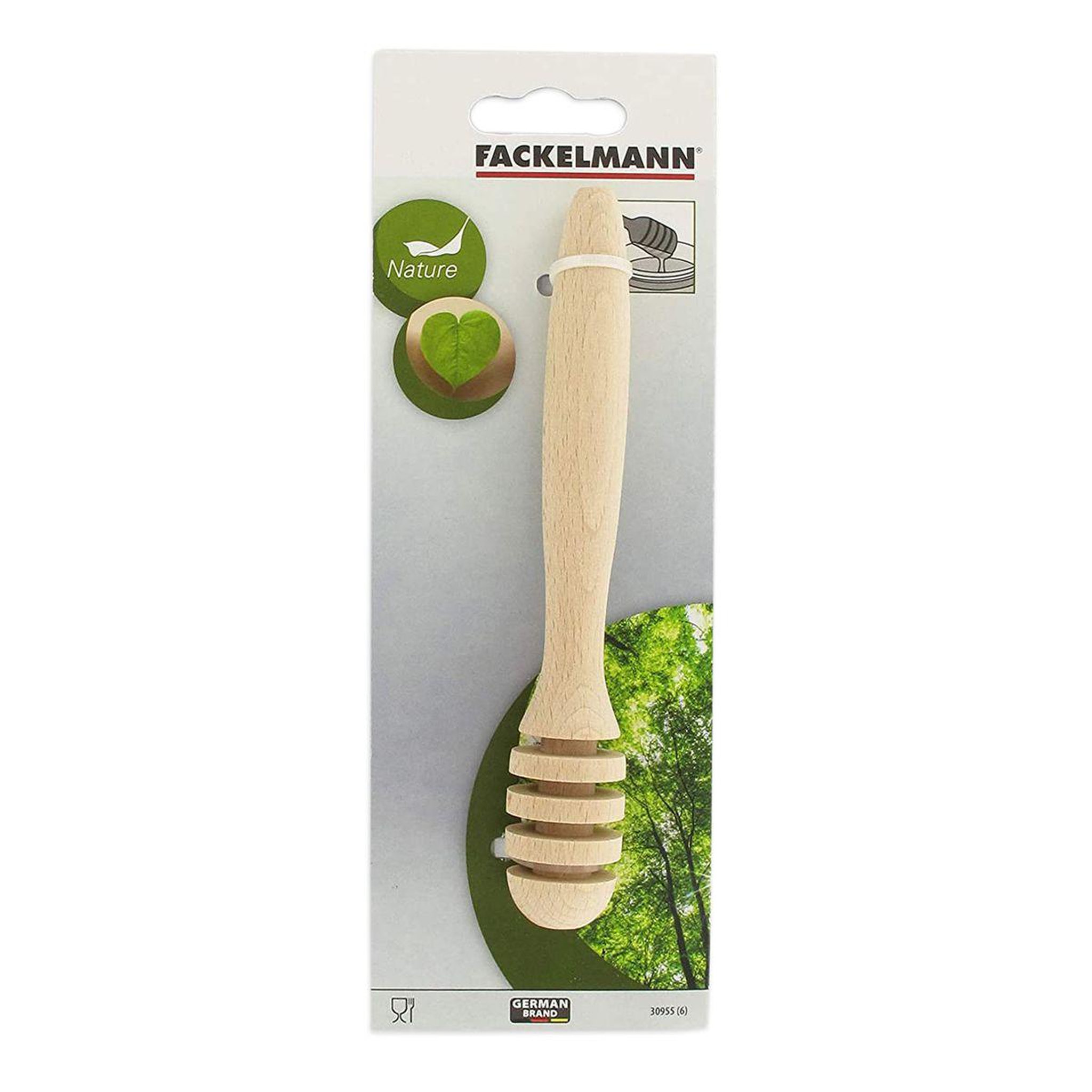 Voir la diapositive 5 : Fackelmann Cuillère à miel en bois fackelmann wood edition