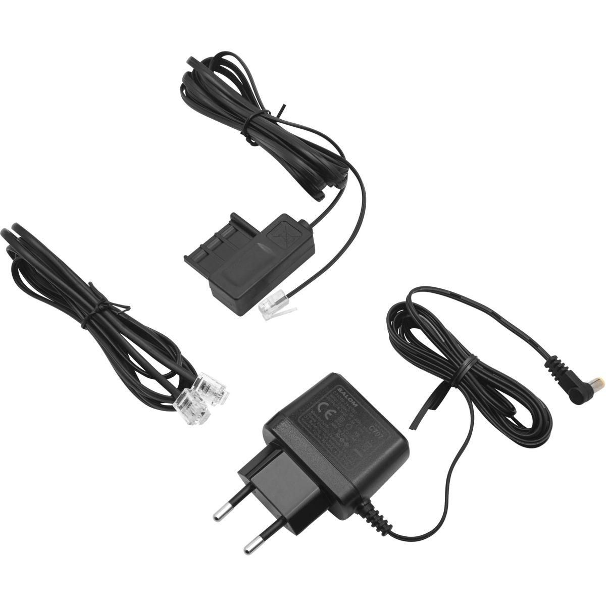 GIGASET Téléphone sans fil dect blanc avec répondeur - e290a