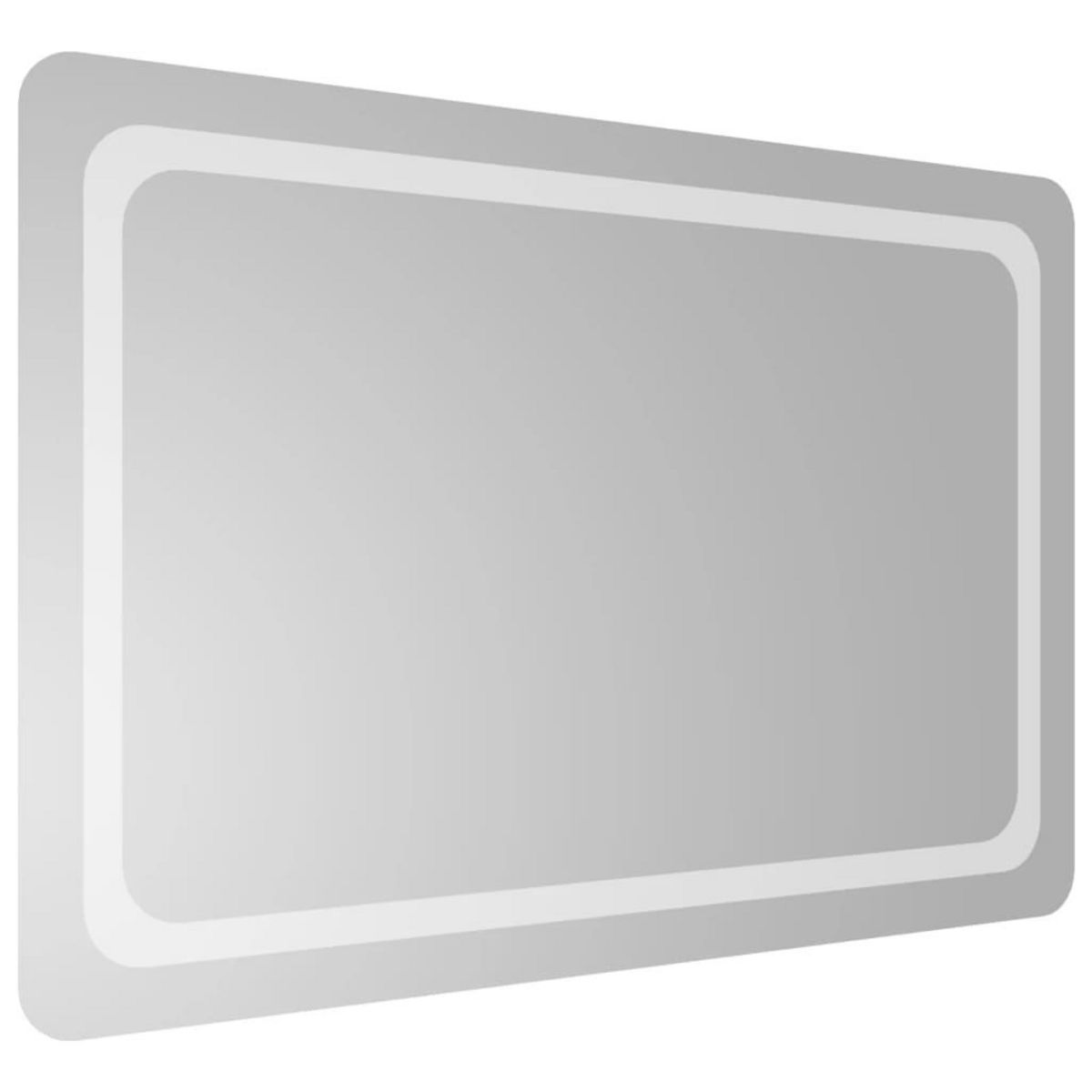 VIDAXL Miroir de salle de bain a LED 60x90 cm