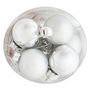 Voir la diapositive 2 : ACTUEL Lot 12 boules verre d.3,5cm argent