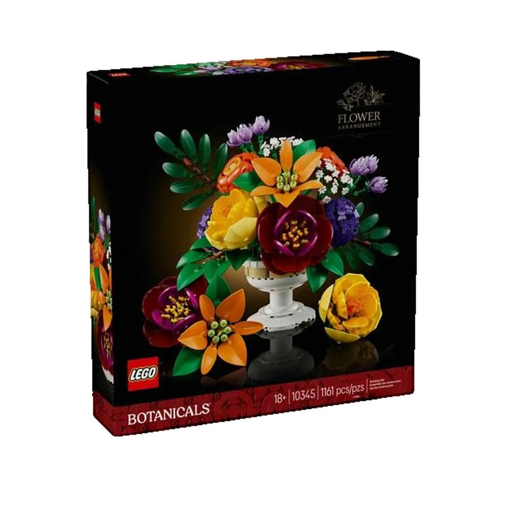 LEGO Jeu de Construction Botanicals Fleurs Camélias Pivoines Hortensias