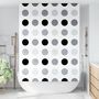 Voir la diapositive 2 : VIDAXL Store enrouleur de douche 150x240 cm largeur du tissu 146 cm