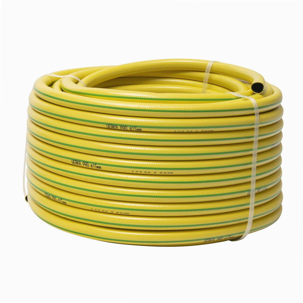 WERKAPRO Tuyau d'arrosage renforcé Ø15 mm anti-vrille WERKA PRO 150 g/m
