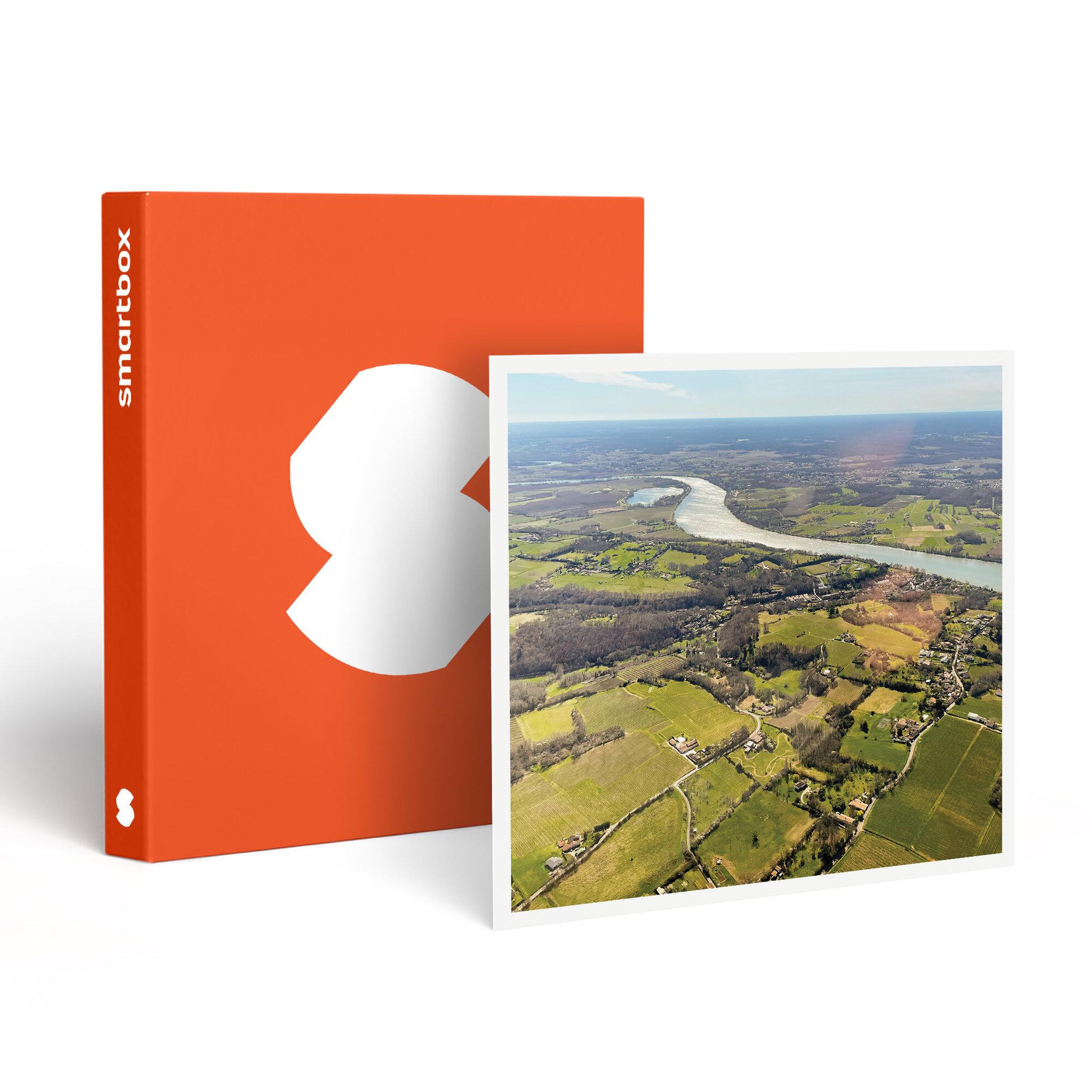 Smartbox Vol en hélicoptère de 15 min pour 2 au-dessus de Bordeaux - Coffret Cadeau Sport & Aventure