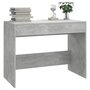 Voir la diapositive 4 : VIDAXL Bureau gris beton 101x50x76,5 cm bois d'ingenierie