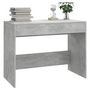 Voir la diapositive 4 : VIDAXL Bureau gris beton 101x50x76,5 cm bois d'ingenierie