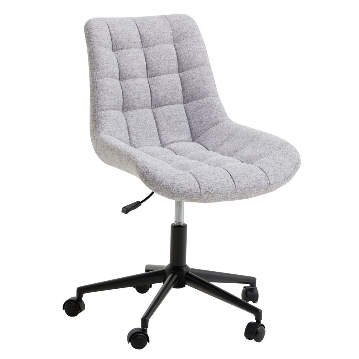 Chaise de bureau sans accoudoir Chaise de bureau ergonomique Chaise  pivotante réglable