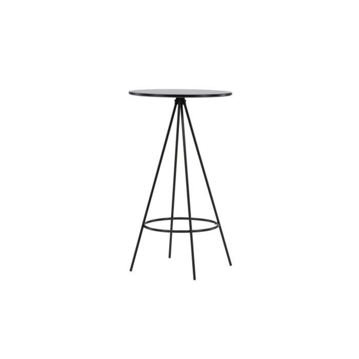 Paris Prix Table de Bar  Bistro  105cm Noir