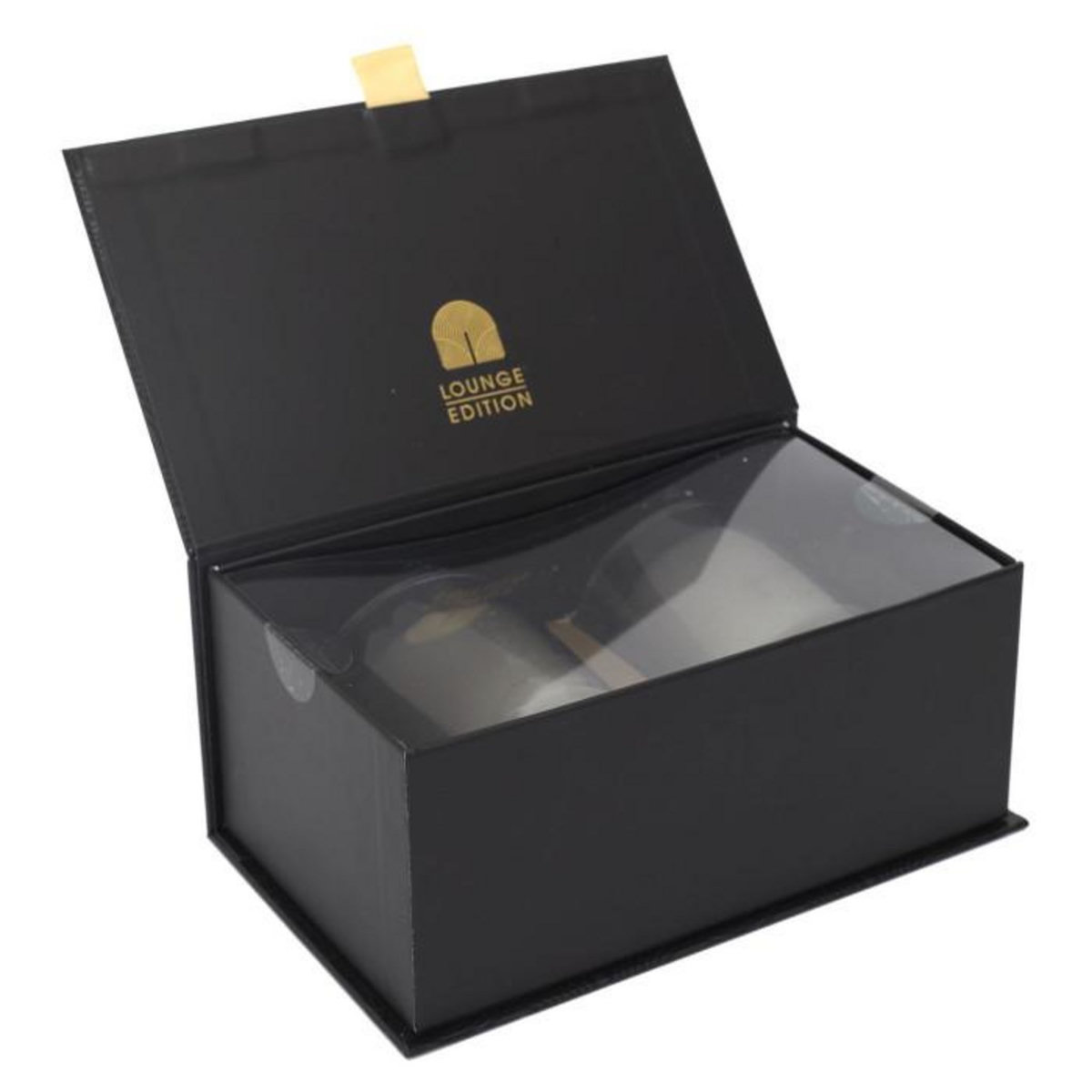 Paris Prix Coffret 2 Bougies Parfumées  Lounge  8cm Bois de Santal