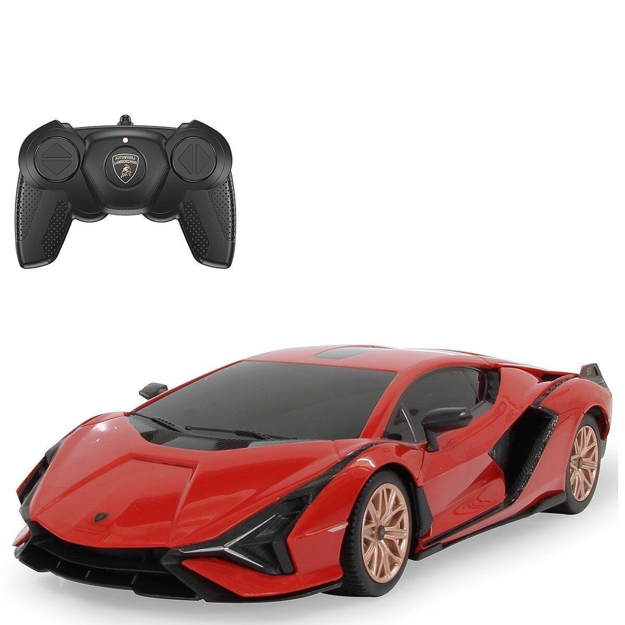 Jamara Voiture télécommandée lamborghini sián fkp 37 1:24 rouge 2,4ghz