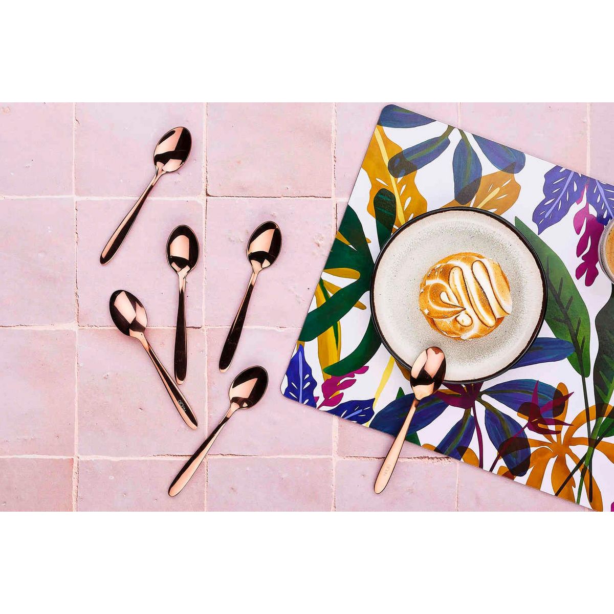 BJORN Coffret 6 petites cuillères KAJA - Copper