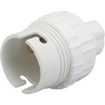 ZENITECH Lot de 3 douilles électriques b22 a baïonette pvc blanc ZENITECH