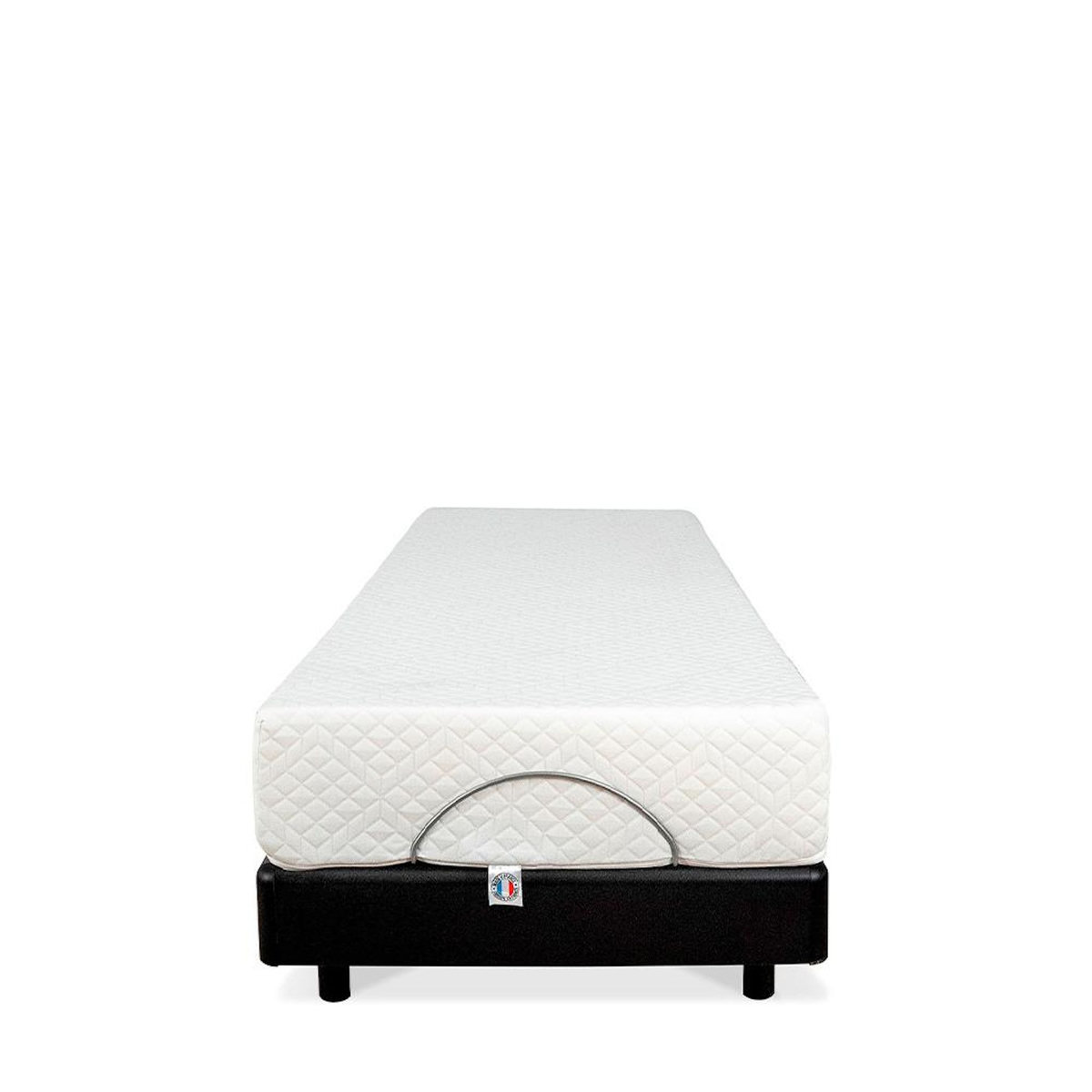 BELLECOUR BELLECOUR LITERIE | Ensemble SUPERFLEX | Sommier électrique + Matelas Mémoire de forme