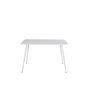 Voir la diapositive 4 : Paris Prix Table à Manger Design  Polar  120cm Blanc