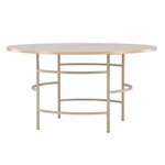 Paris Prix Table à Manger Ronde  Copenhagen  140cm Beige