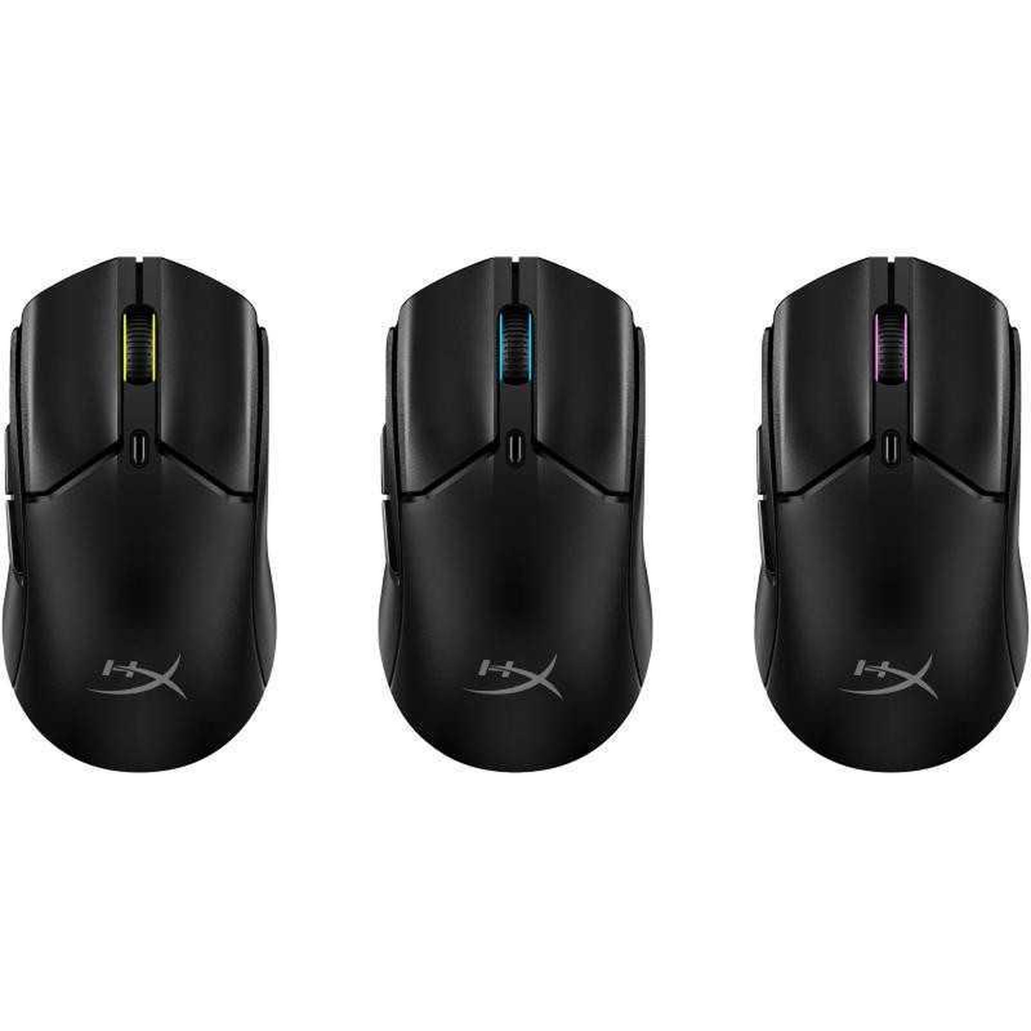 Voir la diapositive 2 : HP Souris gaming sans fil hyperx pulsefire haste 2 mini noire, double mode 2,4 ghz + bluetooth, capteur optique 26 000 dpi, 6 boutons programmables rgb