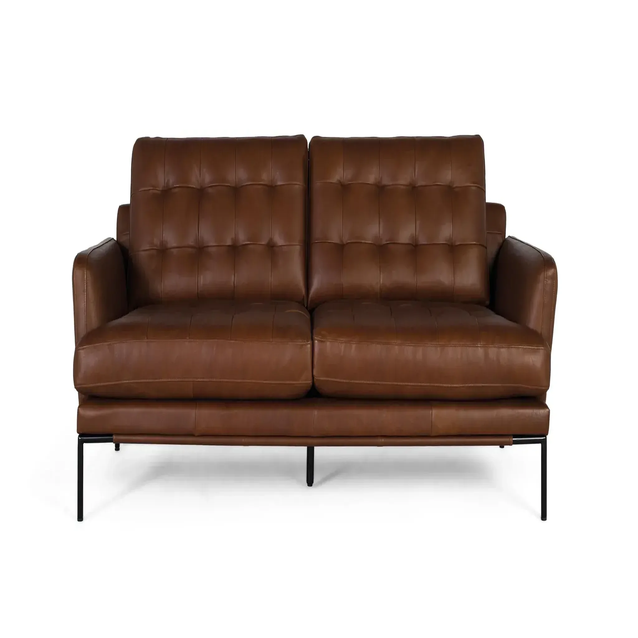 GINER Y COLOMER SL Canapé en cuir 200cm style industriel