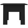 Voir la diapositive 5 : VIDAXL Table basse noir 55x55x42 cm bois d'ingenierie