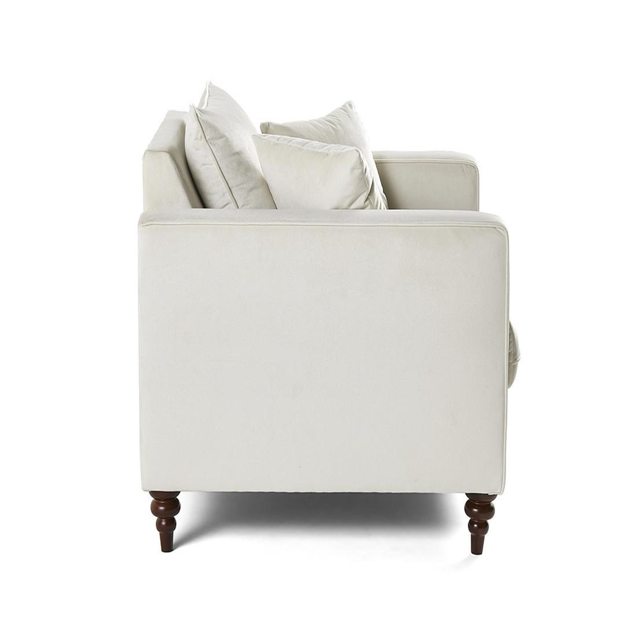 Voir la diapositive 5 : BEST MOBILIER Flamingo - fauteuil en velours