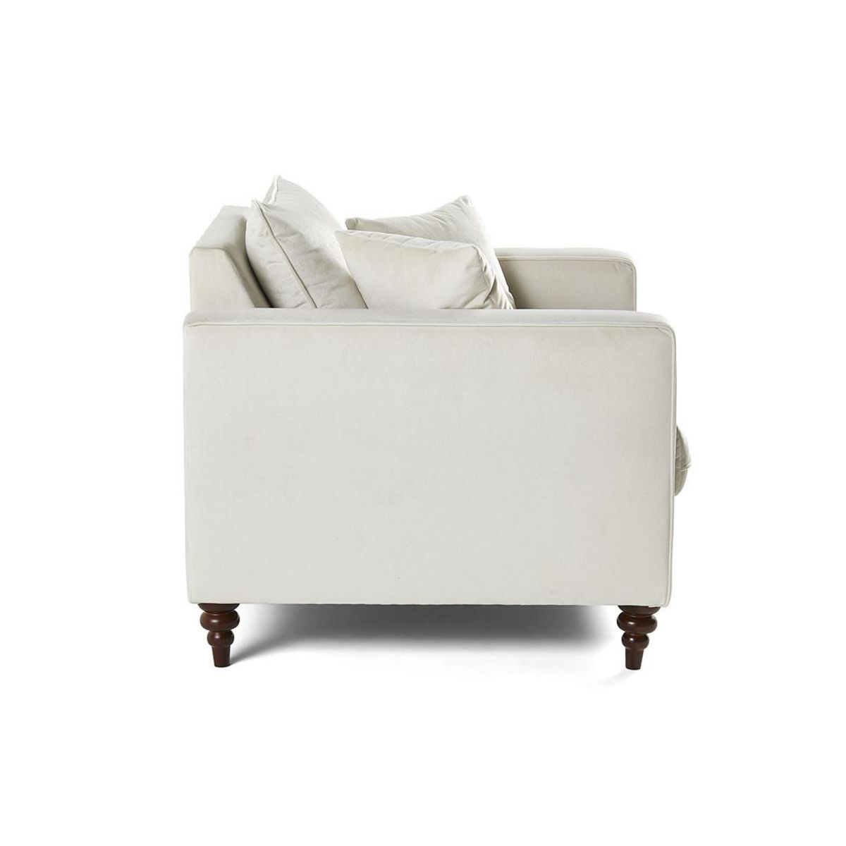 BEST MOBILIER Flamingo - fauteuil en velours