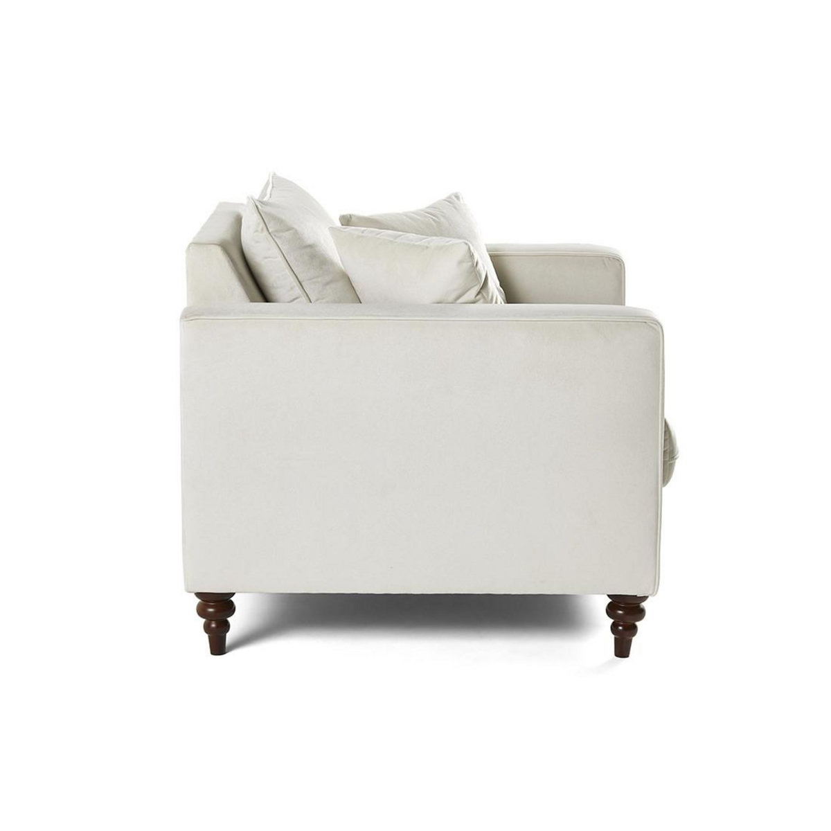 BEST MOBILIER Flamingo - fauteuil en velours