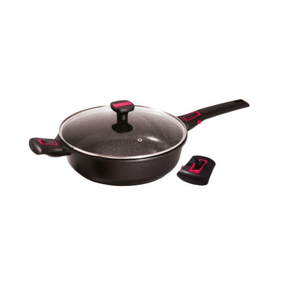 BAUMALU Sauteuse 24cm avec couvercle - 386605