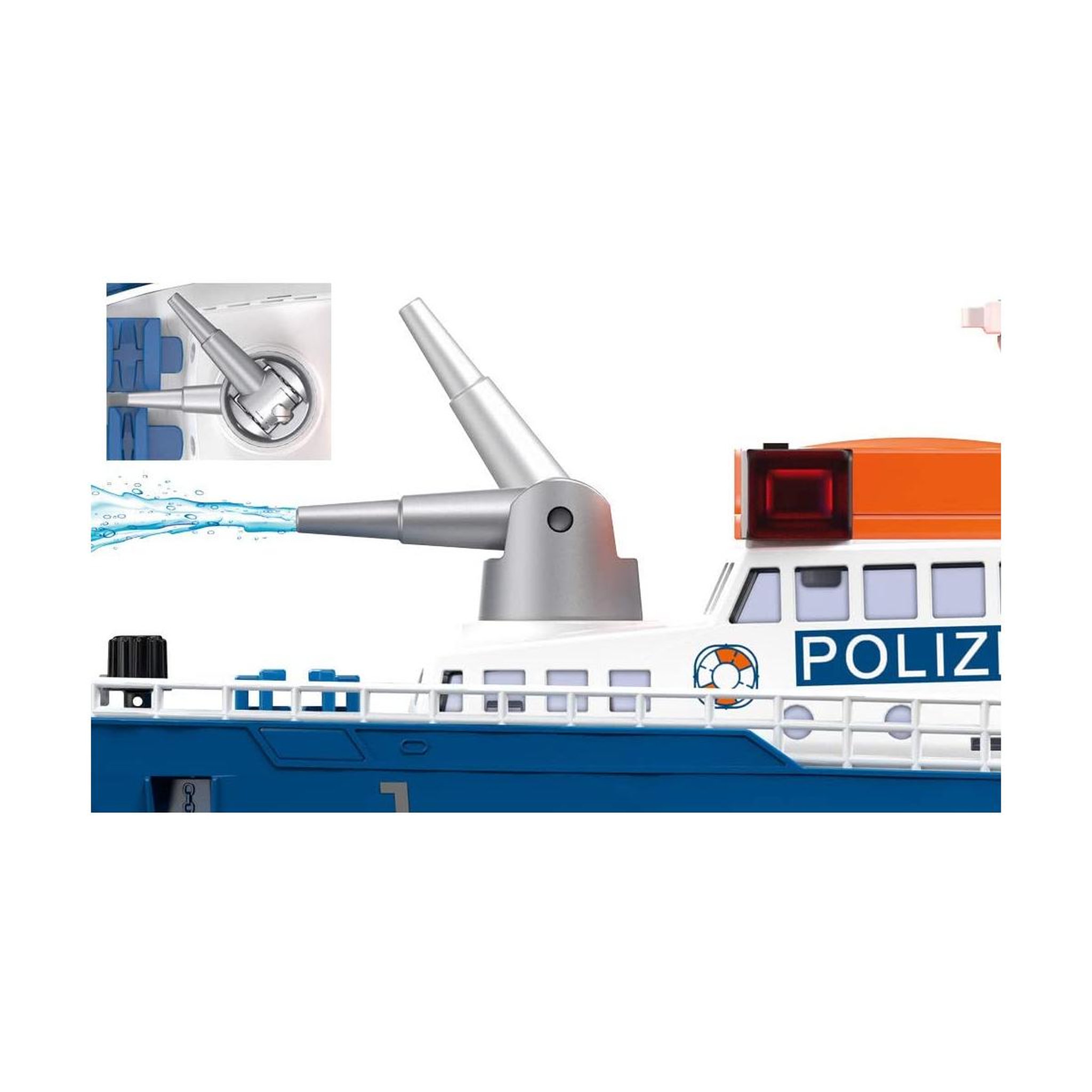 Voir la diapositive 4 : Siku 5401 Bateau de police  World