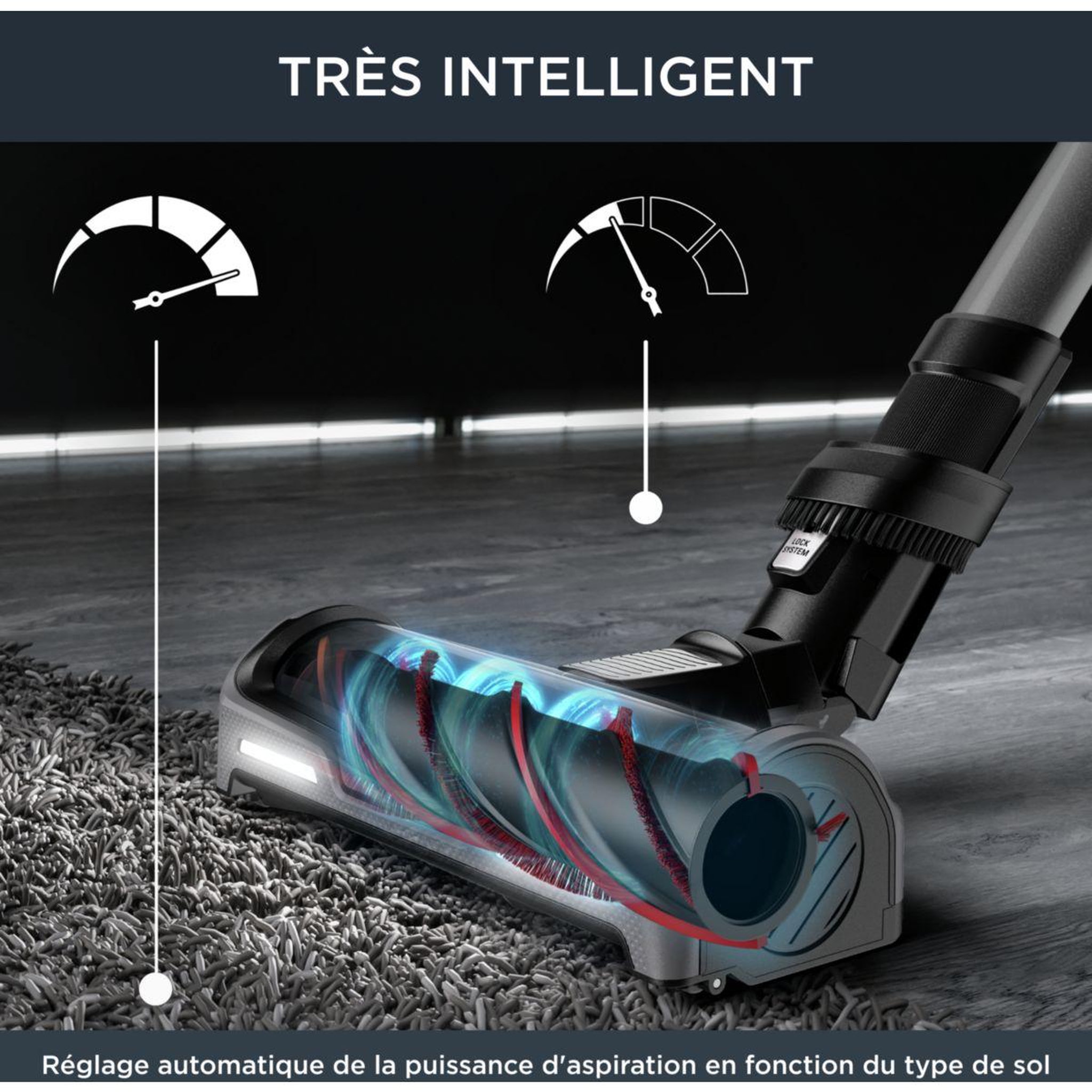 Voir la diapositive 4 : ROWENTA Aspirateur balai x force flex 14.60 aqua auto yy5508fe
