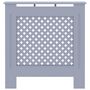 Voir la diapositive 3 : VIDAXL Cache-radiateur MDF Gris 78 cm