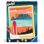 RAVENSBURGER CreArt - 30x40 cm Peinture par numeros Sunset