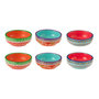 Voir la diapositive 1 : Paris Prix Lot de 6 Coupelles en Terre Cuite  Mumbai  8cm Multicolore