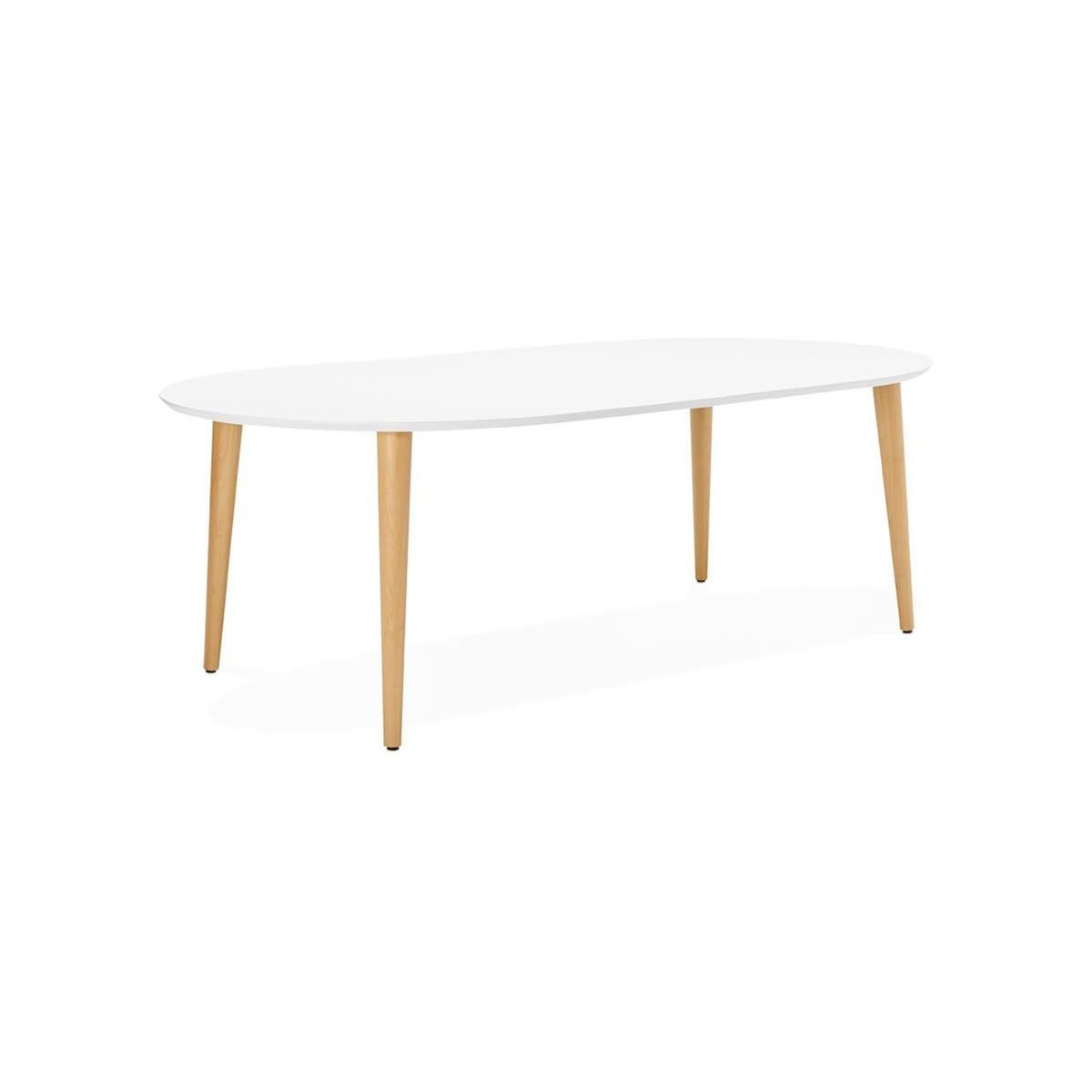 Paris Prix Table de Repas Extensible  Jane  120-220cm Blanc