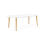 Voir la diapositive 1 : Paris Prix Table de Repas Extensible  Jane  120-220cm Blanc
