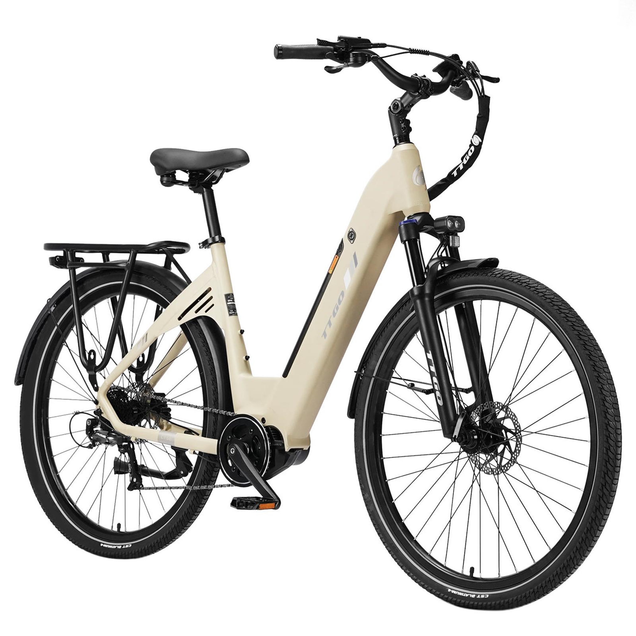Voir la diapositive 2 : TTGO Vélo électrique TTGO C7 SE 28  à moteur central