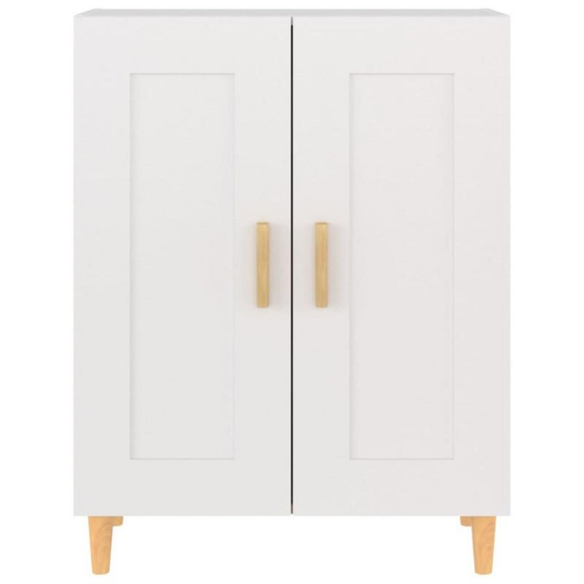 VIDAXL Buffet Blanc 69,5x34x90 cm Bois d ingénierie