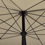 Voir la diapositive 5 : VIDAXL Parasol de jardin avec mat 200x130 cm taupe