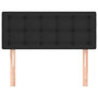 Voir la diapositive 3 : VIDAXL Tete de lit Noir 90x5x78/88 cm Similicuir