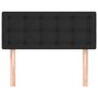 Voir la diapositive 3 : VIDAXL Tete de lit Noir 90x5x78/88 cm Similicuir