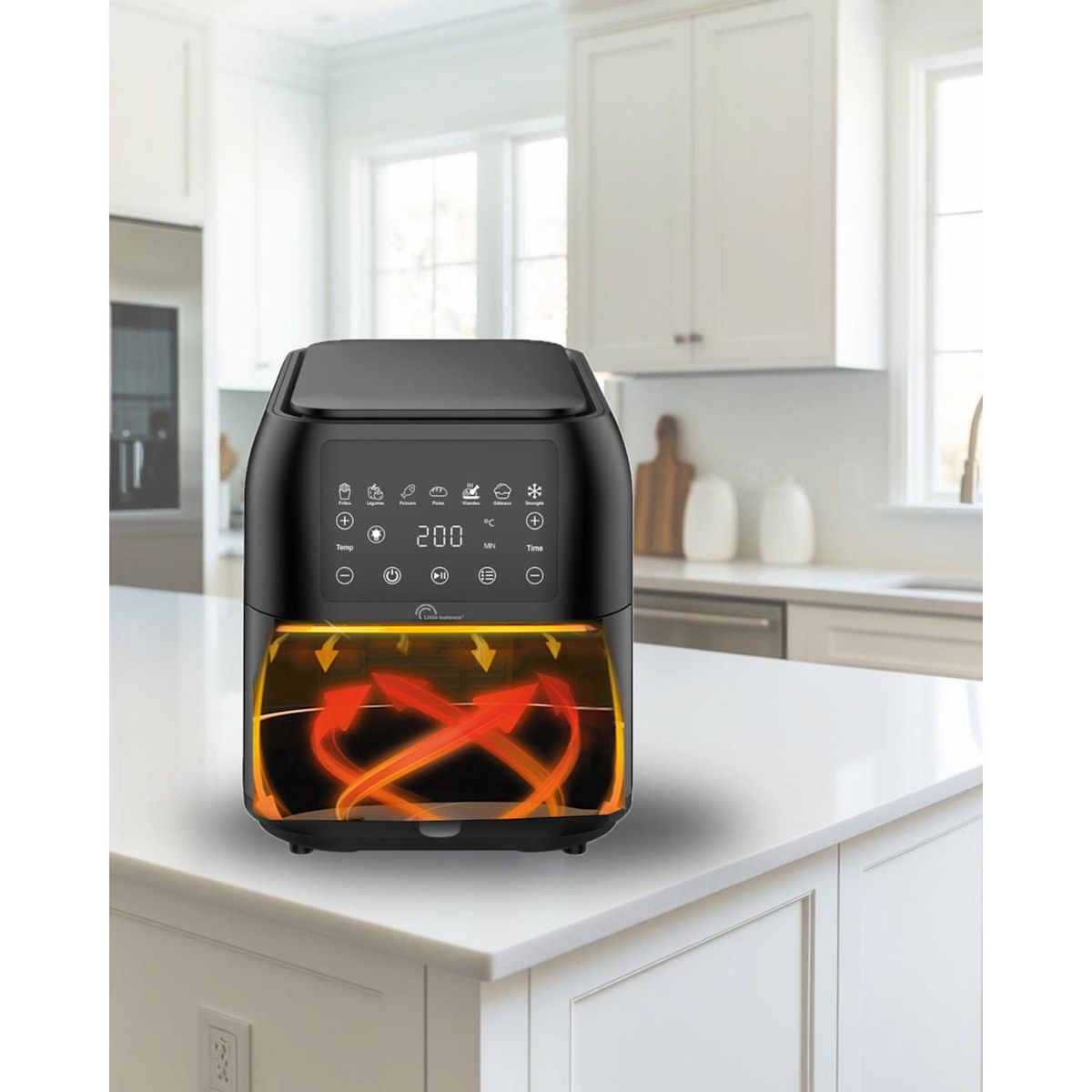 LITTLE BALANCE Friteuse sans huile 1700w - 8866