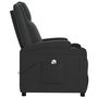 Voir la diapositive 5 : VIDAXL Fauteuil Noir Similicuir