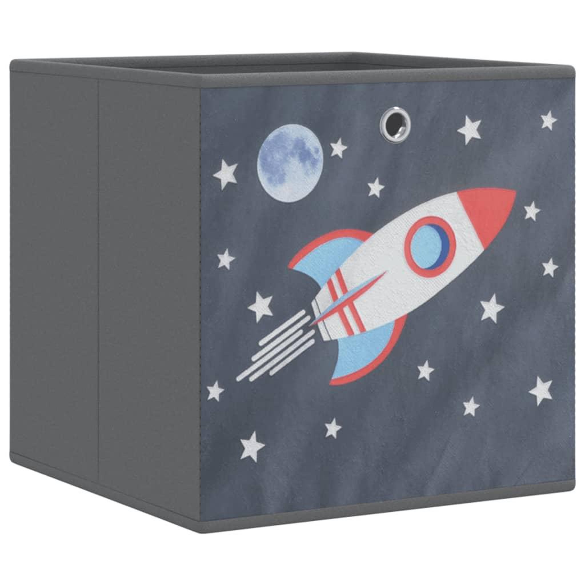 Voir la diapositive 3 : VIDAXL Boîtes de rangement pliables 4 pcs 32x32x32 cm tissu intisse