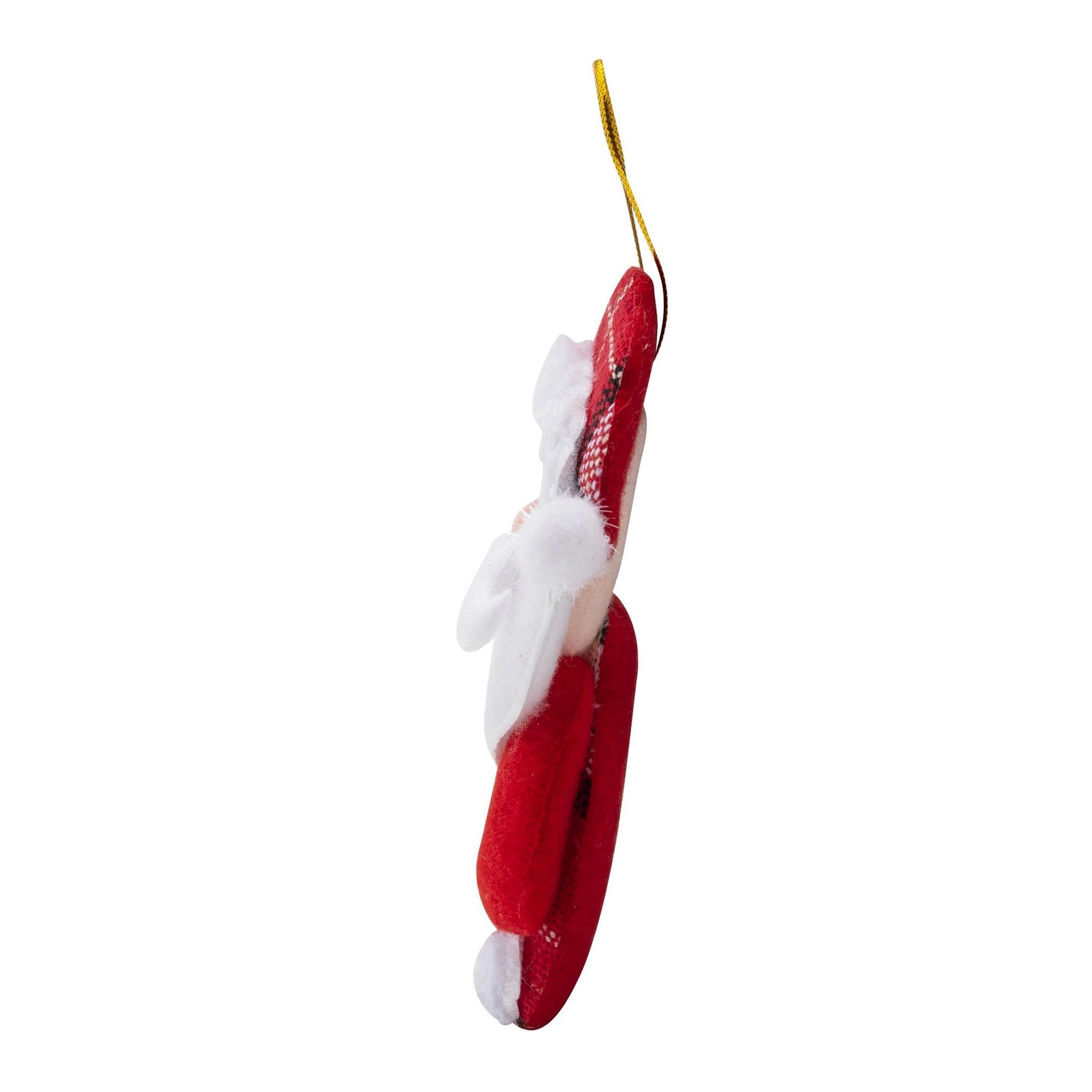 Voir la diapositive 3 : WERKAPRO Décoration Père Noël à suspendre  8 x 13 cm